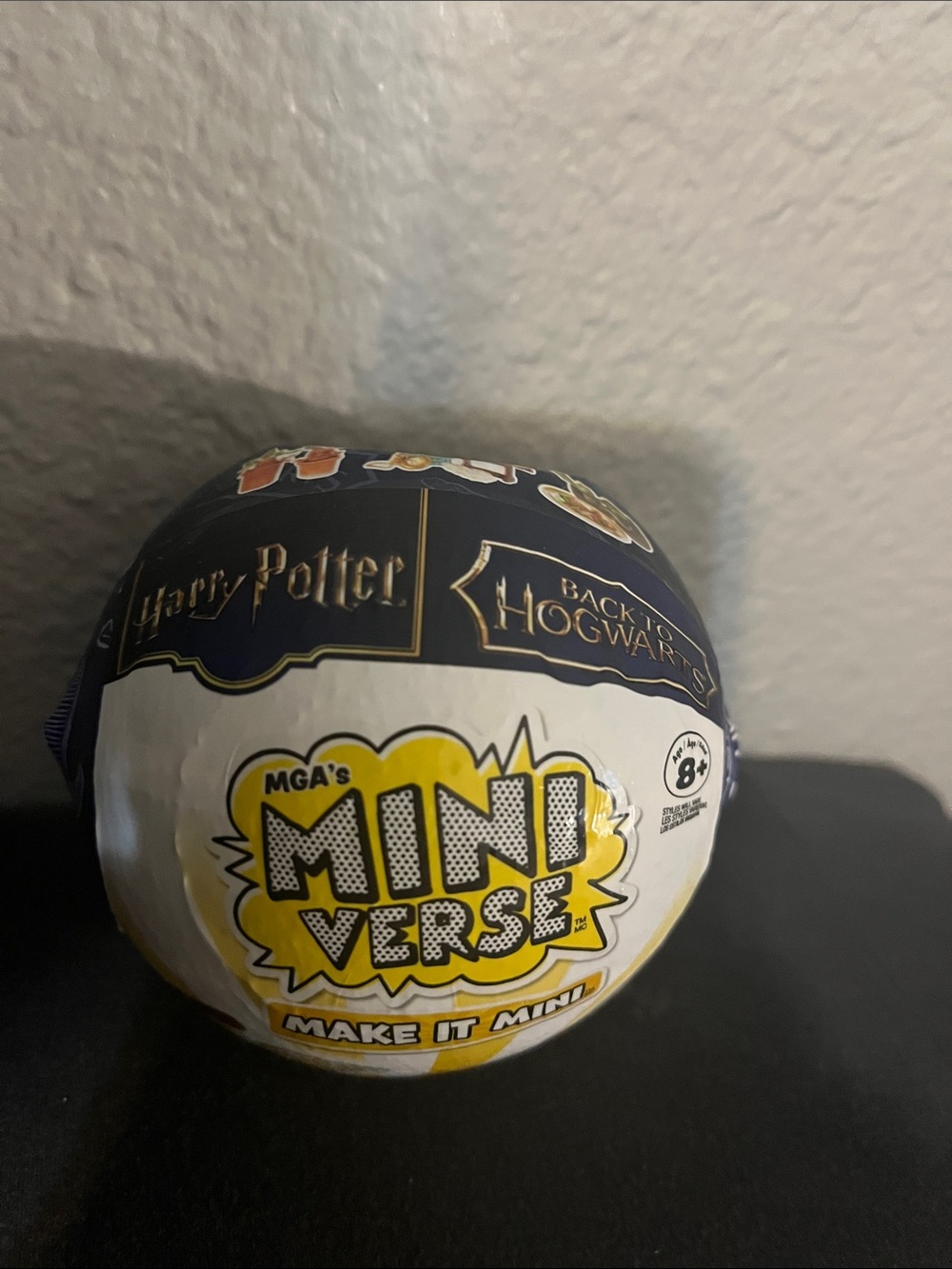 's Mini Verse Harry Potter Back to Hogwarts Surprise Ball - Yellow/Blue